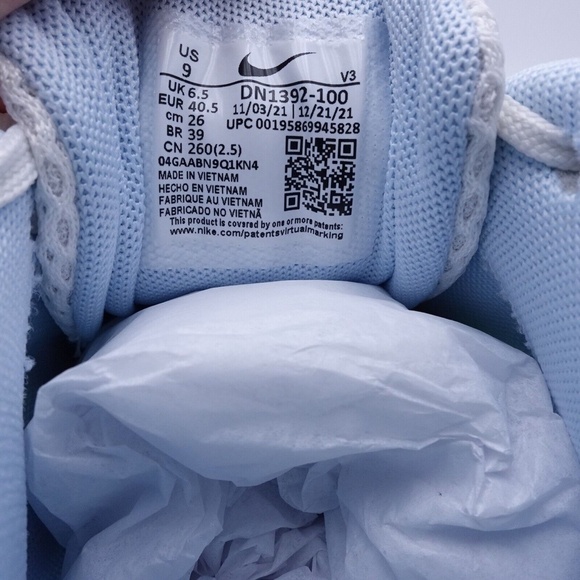 NEW Nike Zoom Air Fire Sneakers DN1392-100 Summit White - Picture 6 of 15